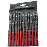 PROFICON MICRO FILE SET 1 Οικονομικό set με 10 λεπτές λίμες μηχανικού για μοντελισμού σπίτι εργαστήριο σχολείο εκπαίδευση